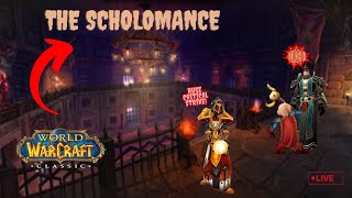 Youll Never Guess How We Got Inside Of Scholomance WIthout The Key In Classic WoW [upl. by Kore]