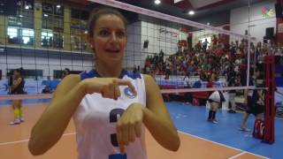 DEAFLYMPICS 2017 Womens Volleyball  Italy vs Canada [upl. by Dryden]