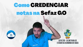 Como credenciar suas emissões de notas na Sefaz Goiás  Guia Completo [upl. by Htelimay549]