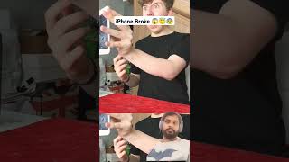 iPhones Break Magic 😱😰😇😂 magic challenge funny tricks shorts trending usa [upl. by Aihseit]