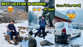 Finally Snow मिल गई ❄️ 15🥶Best Location In Kashmir ❤️ Delhi To Kashmir Road Trip Tarun vlogs [upl. by Rip]