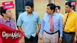 Jiivas style to deal with Karate master  Rowthiram  Tamil  Jiiva  Shriya Saran  SUN NXT [upl. by Mellar639]