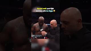 Derrick Lewis PostFight Interview With Joe Rogan [upl. by Eerual573]