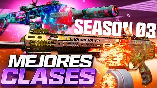 Las MEJORES ARMAS y CLASES META de WARZONE 3 TEMPORADA 3 [upl. by Moll597]