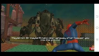 The Amazing Spiderman 2 episode 8finale rhino boss fight [upl. by Lednyc]