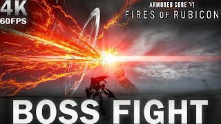 ARMORED CORE VI ICE WORM BOSS FIGHT 4K 60FPS PS5 [upl. by Drais]