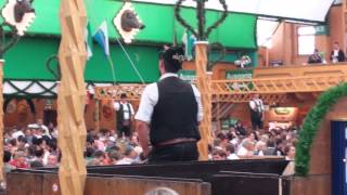 German Whip Cracking at 2014 Oktoberfest in Munich [upl. by Nagyam]