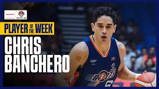 CHRIS BANCHERO  PLAYER OF THE WEEK  PBA SEASON 48 PHILIPPINE CUP  HIGHLIGHTS [upl. by Iives324]