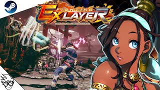 Fighting EX Layer PCSteam  2018  Pullum Purna Background Music Extra PlaythroughLongPlay [upl. by Kcerb437]