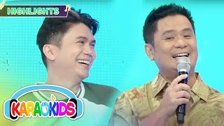 Vhong jokingly complains about his partner Ryan Bang  Karaokids [upl. by Dulcea]