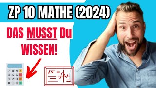 ZP10 Mathe 2024 Alles was du zur ZENTRALEN ABSCHLUSSPRÜFUNG wissen musst [upl. by Viens57]