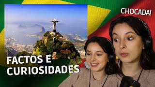 REACT A Factos Que Talvez Você Não Saiba Sobre o Brasil  Curiosidades Sobre o Brasil [upl. by Mogerly593]