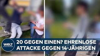 GEWALT IN GERA 20 Kinder amp Jugendliche quälen 14Jährigen und filmen ihre Tat  Polizei ermittelt [upl. by Esilrac]