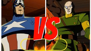 Captain America VS Baron Strucker final epic fight😲😱😮 The fall of hydra ironman avengers marvel [upl. by Caryn982]