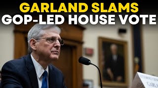 Merrick Garland Hearing LIVE  Garlands Speech LIVE  Garland Grilled News LIVE  US News LIVE [upl. by Lindley]