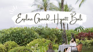 Explore Grand Hyatt Bali [upl. by Eugilegna]