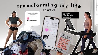 Transforming my life in 21 days this will motivate you  habits deep cleaning amp self care pt 2 [upl. by Rede]