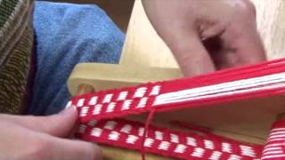 Inkle Loom Weaving in HD [upl. by Cyna]