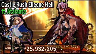 Seven Knights Castle Rush Eileene Hell 15M ft Atalanta [upl. by Marcelia460]