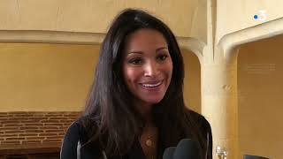 Interview Cindy Fabre pour le choix de Dijon comme ville organisatrice élection Miss France 2024 [upl. by Akinihs711]