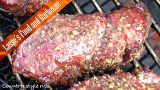 Hot and fast Country Style Beef ribs Low carb Keto [upl. by Alamap]