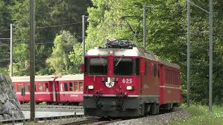 Rhätische Bahn  Prättigau Linie  DavosKlostersLandquart 2021 2022 [upl. by Nawek329]