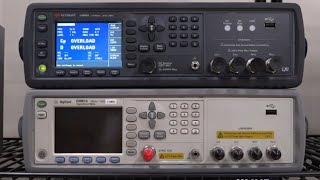 TSP 193  Tutorial amp Experiments with Keysight E4980A 20Hz  2MHz Precision LCR Meter [upl. by Retnyw]