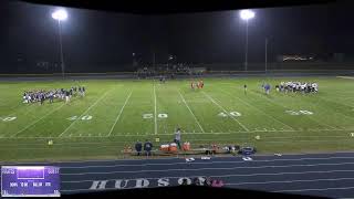 Hudson High School  IA  vs East Marshall High School Mens Varsity Football [upl. by Brod]