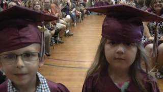 Mooers Elementary quotKquot Graduation 61616 [upl. by Zetra289]