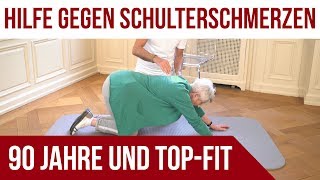 Schulterschmerzen  Schulterarthrose  90 Jahre und TopFit mit Ruth Liebscher  Liebscher amp Bracht [upl. by Nugesulo933]