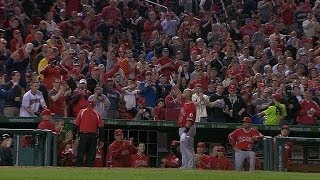 Pujols hits a tworun shot for No 500 [upl. by Edrick]