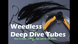 Weedless Deep Dive Tube Fly for pike [upl. by Airolg]