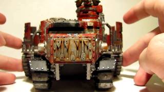 Warhammer 40k Converted Ork Battlewagon [upl. by Brezin]