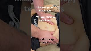 Diaphragm Muscle Massage Therapy Techniques [upl. by Ennelram690]