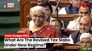 Income Tax Slabs Budget 2023 New Tax Regime Is DefaultRebate Increased From Rs 5 Lakh to Rs 7 Lakh [upl. by Aloap]