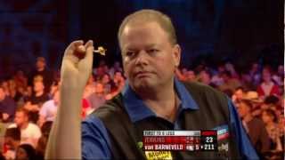 Barneveld v Jenkins  Round One  European Darts Championships 2012 [upl. by Aerdnwahs]