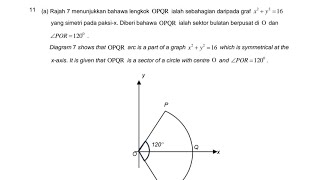 Kelantan Kamiran kertas 2 Percubaan SPM 2023 Negeri Matematik Tambahan soalan 11 [upl. by Annazor]