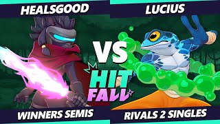 Hitfall 3 TOP 8  HealsGood Clairen Vs Lucius Ranno Rivals 2 [upl. by Oiratnom]