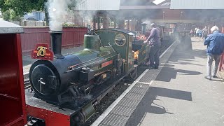 cleethorpes coast light railway 75th anniversary weekend 15th july 2023 [upl. by Elleynad928]