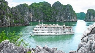 The Au Co Luxury Cruise The Au Co cruise on Halong Bay Vietnam  Official [upl. by Simpson985]