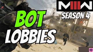 How to get FREE BOT LOBBIES in MODERN WARFARE 3 2024 TURN OFF SBMM NO VPN [upl. by Sesylu]