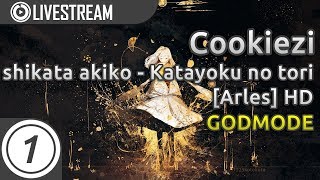 Cookiezi going GODMODE on Katayoku no tori Arles HD 9932 2x miss  Livestream w chat reaction [upl. by Carri]