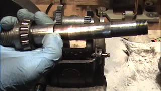 How to remove the spindle of an Atlas 618 lathe [upl. by Atse681]