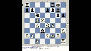 Onischuk Alexander vs Forster Richard  World Chess U16 1991 Guarapuava Brazil [upl. by Garges578]