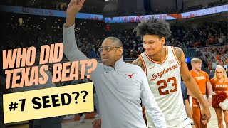 The TEXAS LONGHORNS are in the NCAA TOURNAMENT [upl. by Onaled]