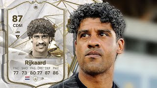 87 ICON RIJKAARD PLAYER REVIEW FC 24 [upl. by Chuipek]