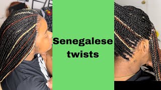 How to do senegalese twists look and learn [upl. by Gnal287]