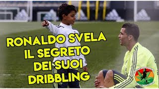 Ronaldo spiega al figlio il segreto dei suoi dribbling doppiaggicoatti [upl. by Lowney]