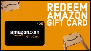 How to Redeem amp Use Amazon Gift Card Online 2021 [upl. by Leumhs]