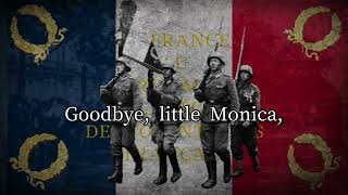 French Legionary Song quotAu revoir petite Monikaquot [upl. by Ahsats]